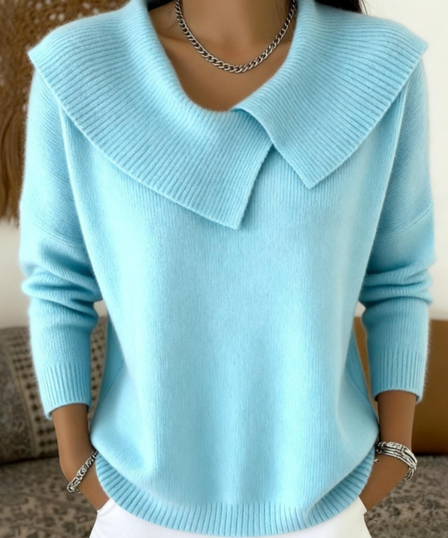 Lucia™ | Teplý sveter s jemným golierom