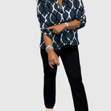 Noor – Blúzka s grafickým potlačou