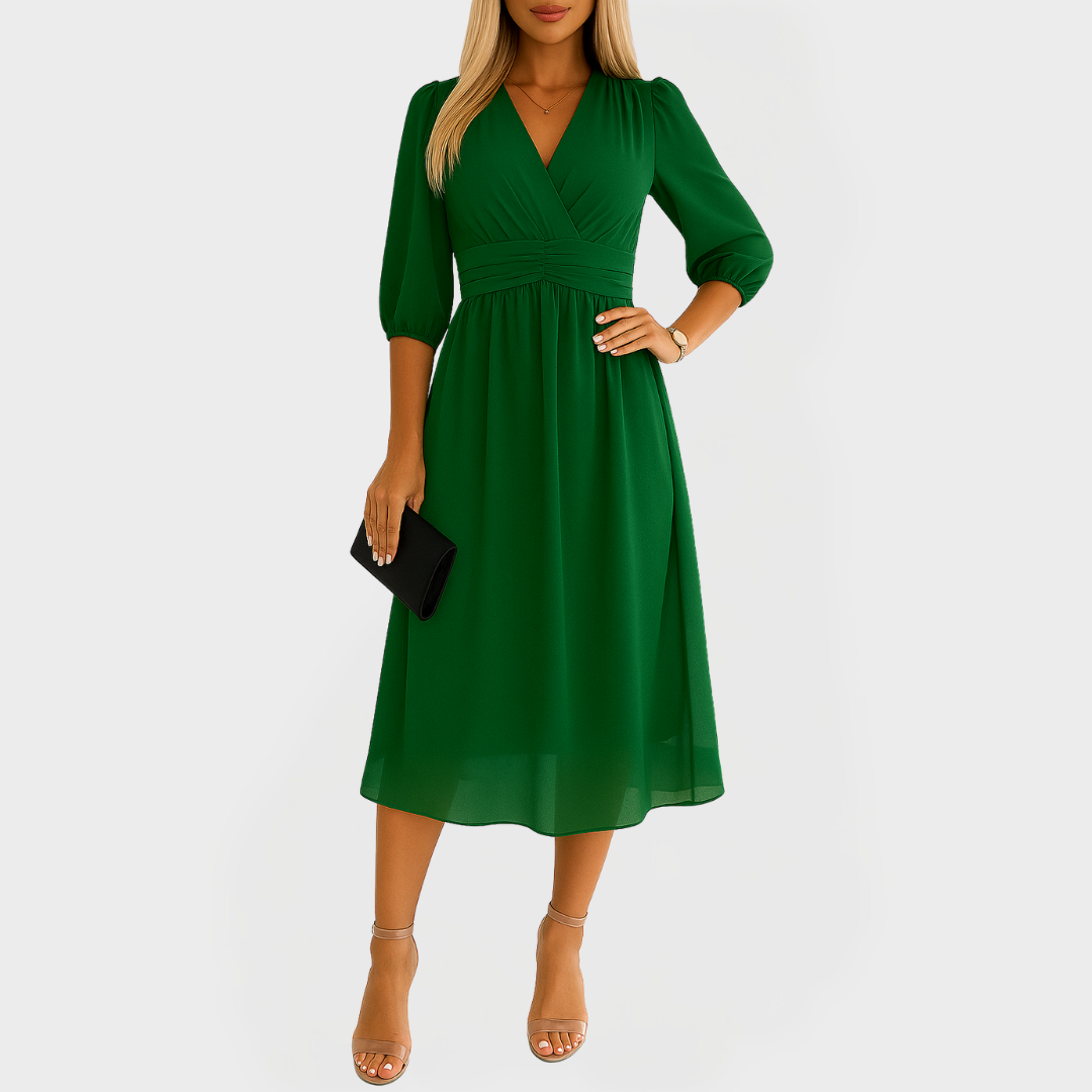 Vzdušné Šaty z Hodvábneho Šifónu pre Elegantné Vzhľady