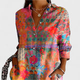 Alice - Košeľa s Kvetinovým Vzorom