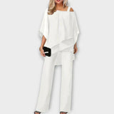 Šifónový večerný set