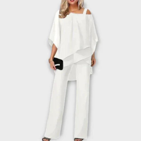 Šifónový večerný set