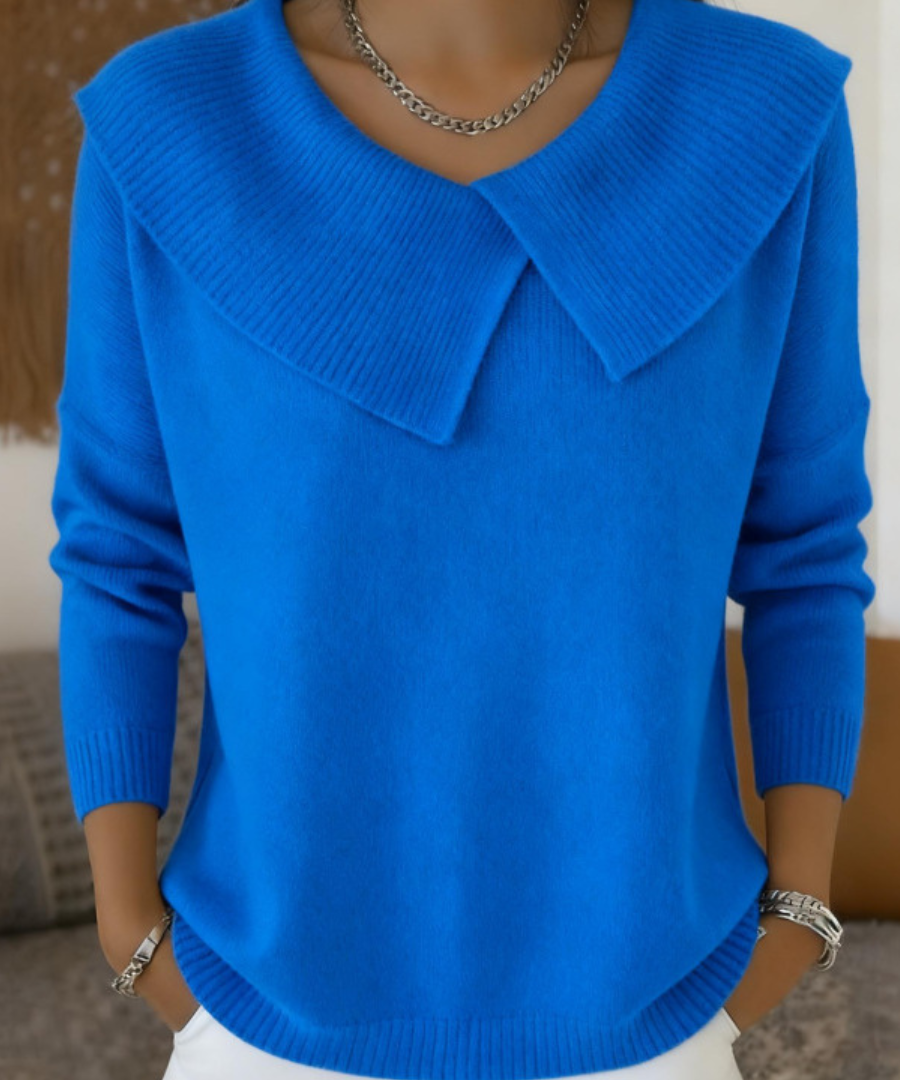 Lucia™ | Teplý sveter s jemným golierom