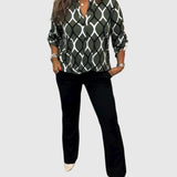 Noor – Blúzka s grafickým potlačou