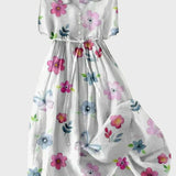 Šaty s kvetinovým vzorom na jar