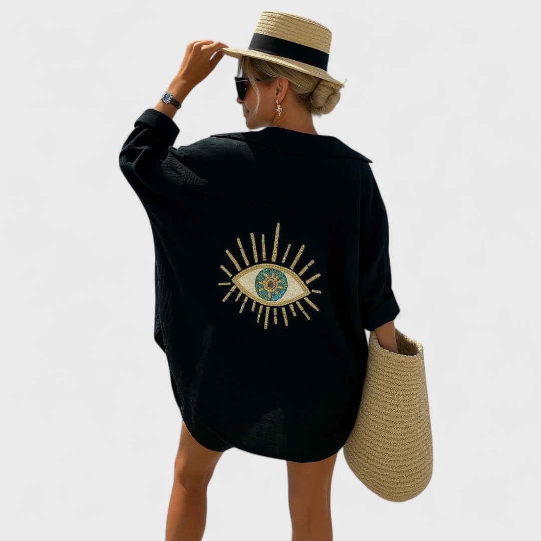 Irena - Ležérna blúza v štýle Ibiza