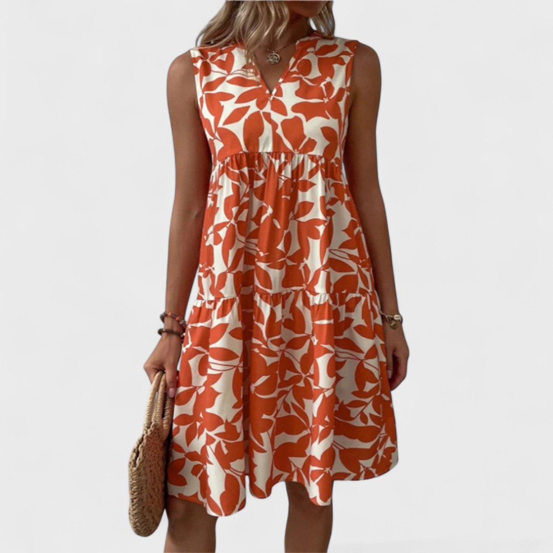 Ester - Kvetinové Voľné Šaty