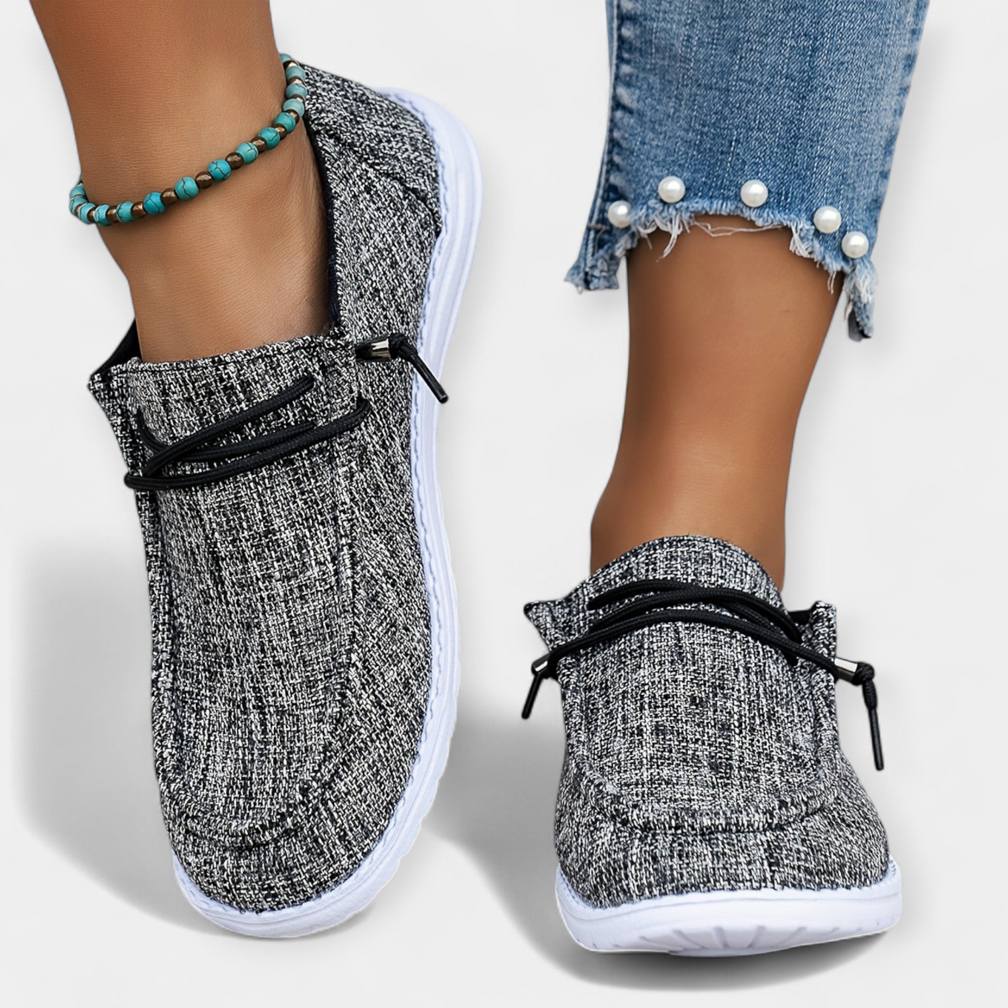 Pohodlné Textilné Topánky na Každodenné Nosene