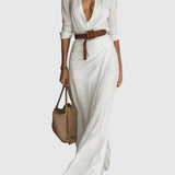 Klara – Šaty s elegantným výstrihom