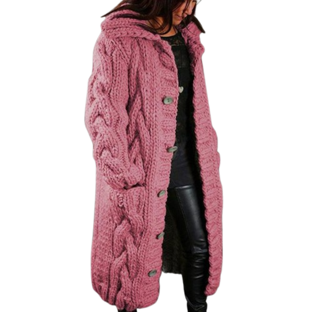 KARINA – Elegantný pohodlný kabát s krytím brucha