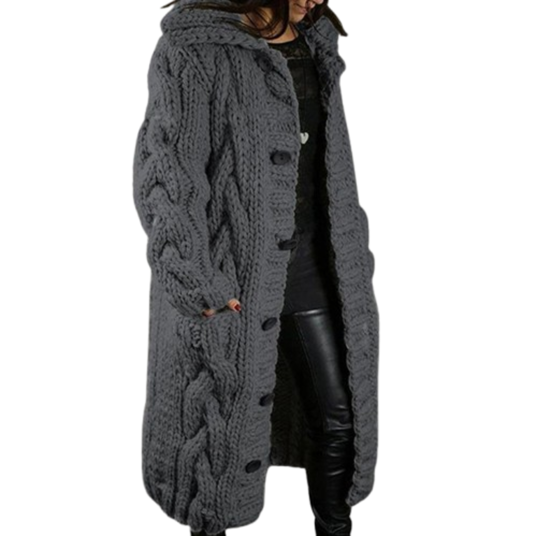 KARINA – Elegantný pohodlný kabát s krytím bruška