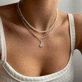 Dvojitý Skrútený Náhrdelník