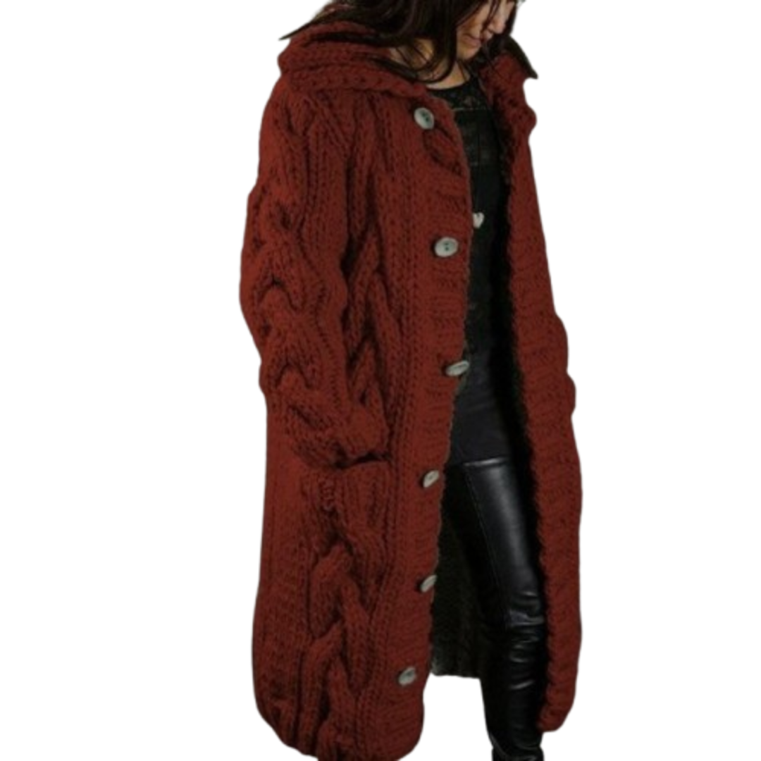 KARINA – Elegantný pohodlný kabát s krytím bruška