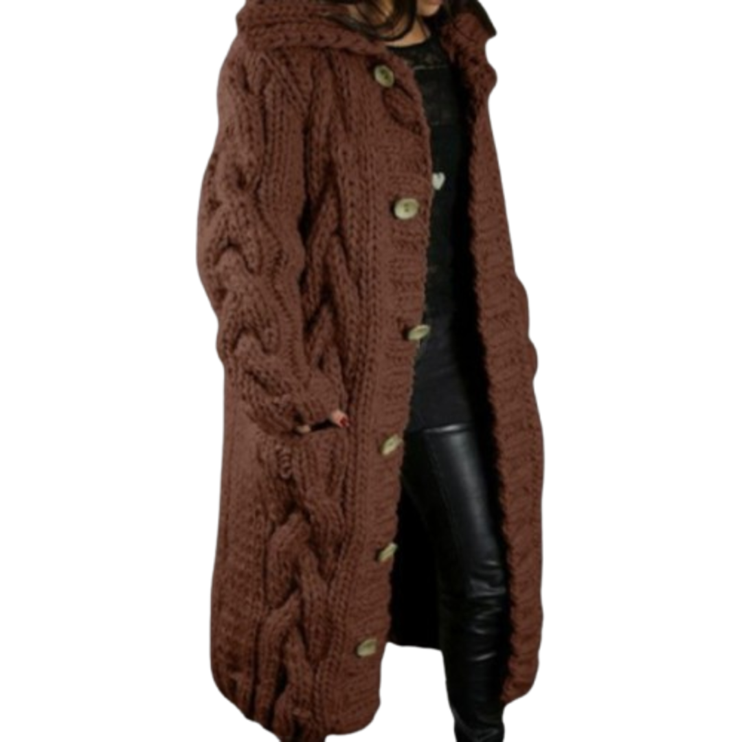 KARINA – Elegantný pohodlný kabát s krytím brucha