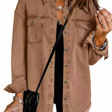 Martina - Džínová košile s knoflíky