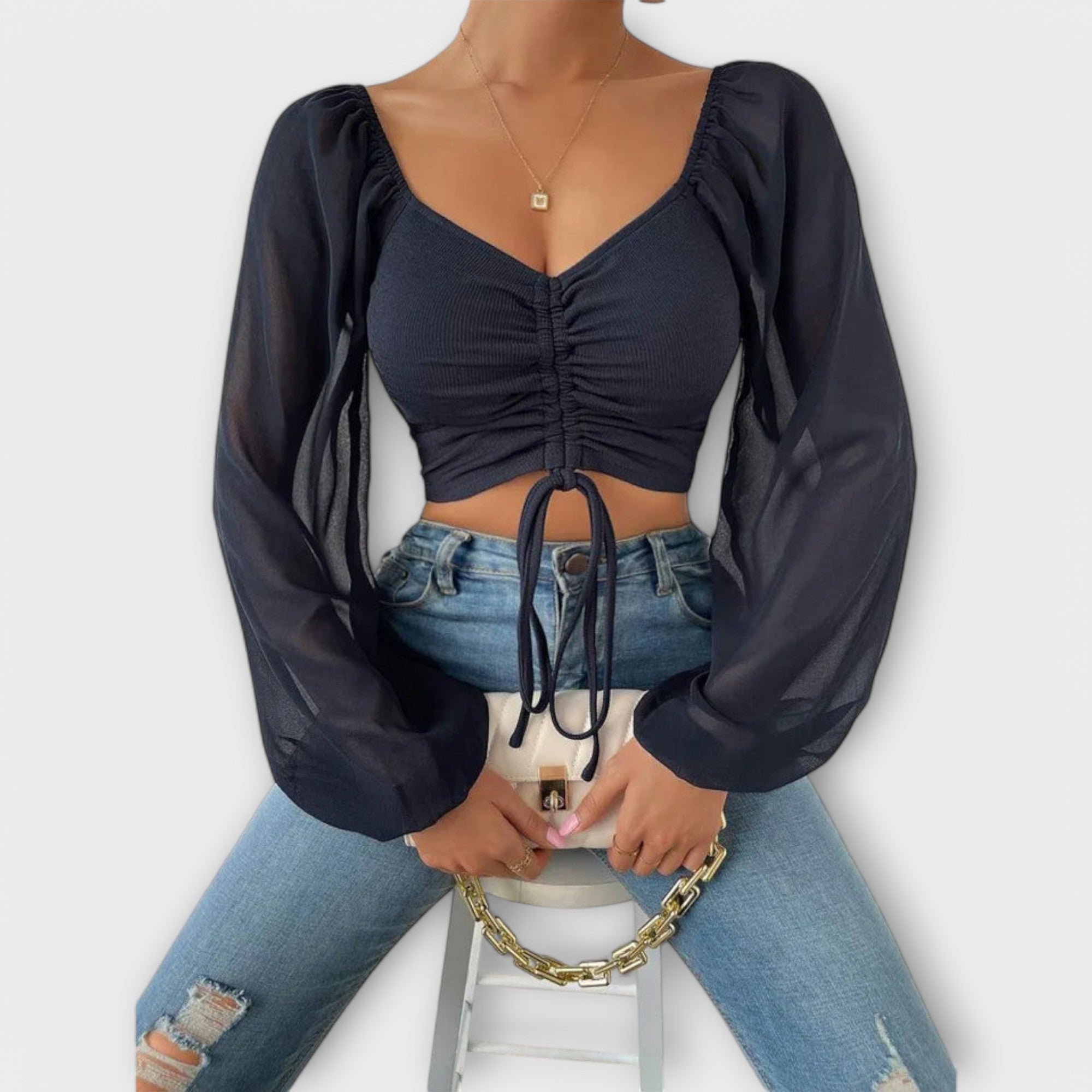 Jacqueline - Univerzálna večerná blúzka