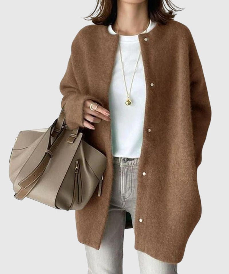 Julie – Minimalistický predĺžený kardigán