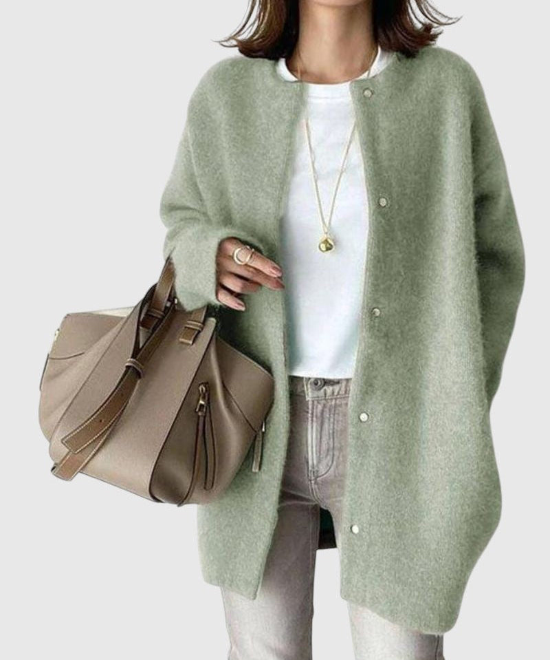 Julie – Minimalistický predĺžený kardigán