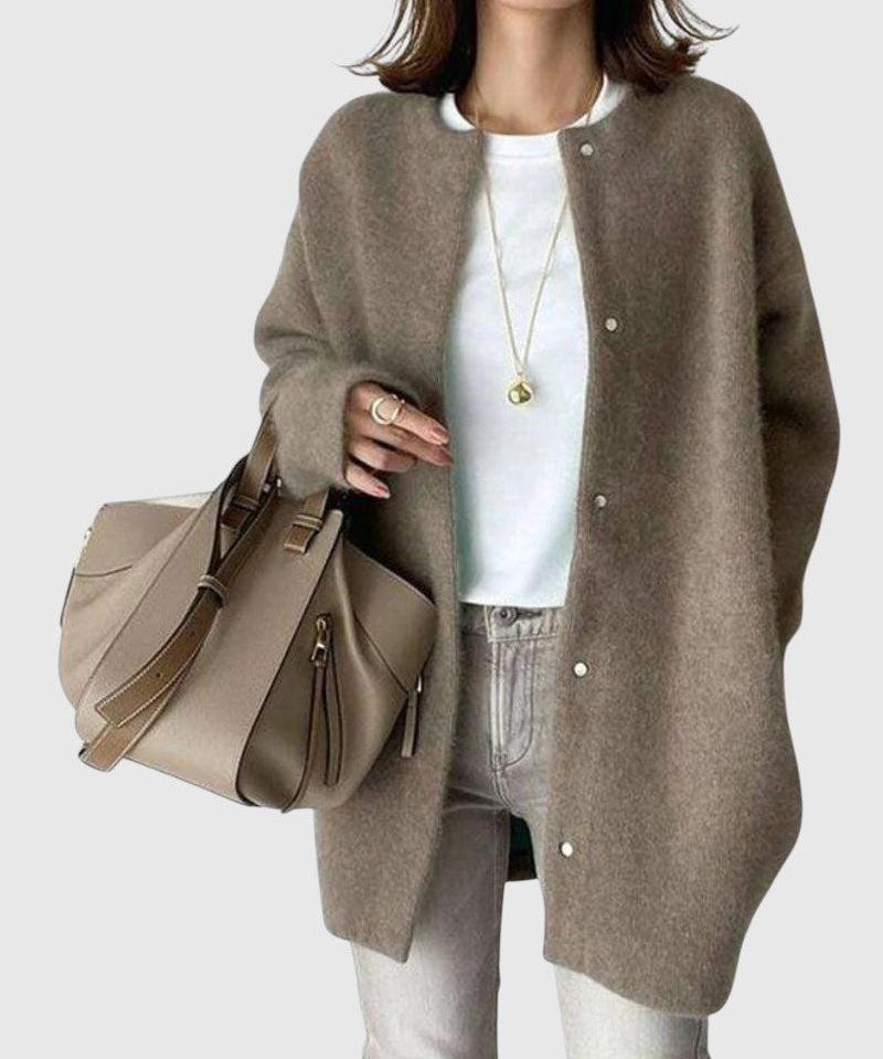 Julie – Minimalistický predĺžený kardigán