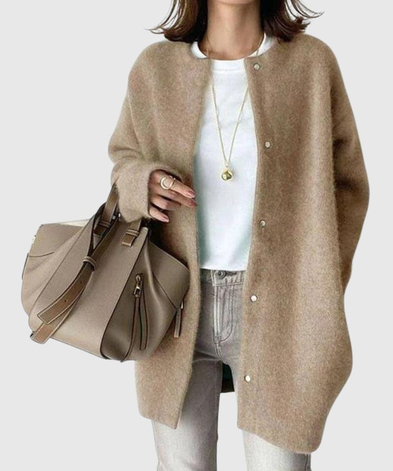 Julie – Minimalistický predĺžený kardigán