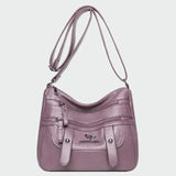 Elegantná kožená príručná taška