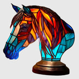 Gevelde Skleněná Lampa ve Tvaru Koně