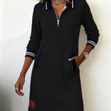 Hélène™ | Elegantná Bavlnená Šaty