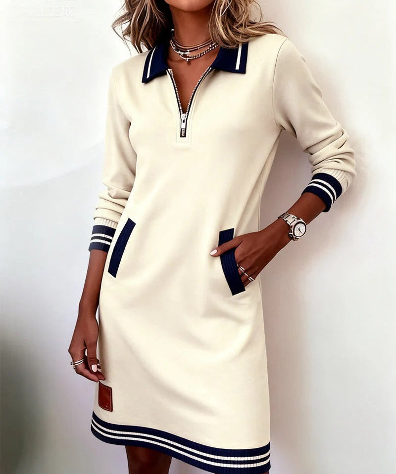 Hélène™ | Elegantná Bavlnená Šaty