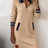 Hélène™ | Elegantná Bavlnená Šaty