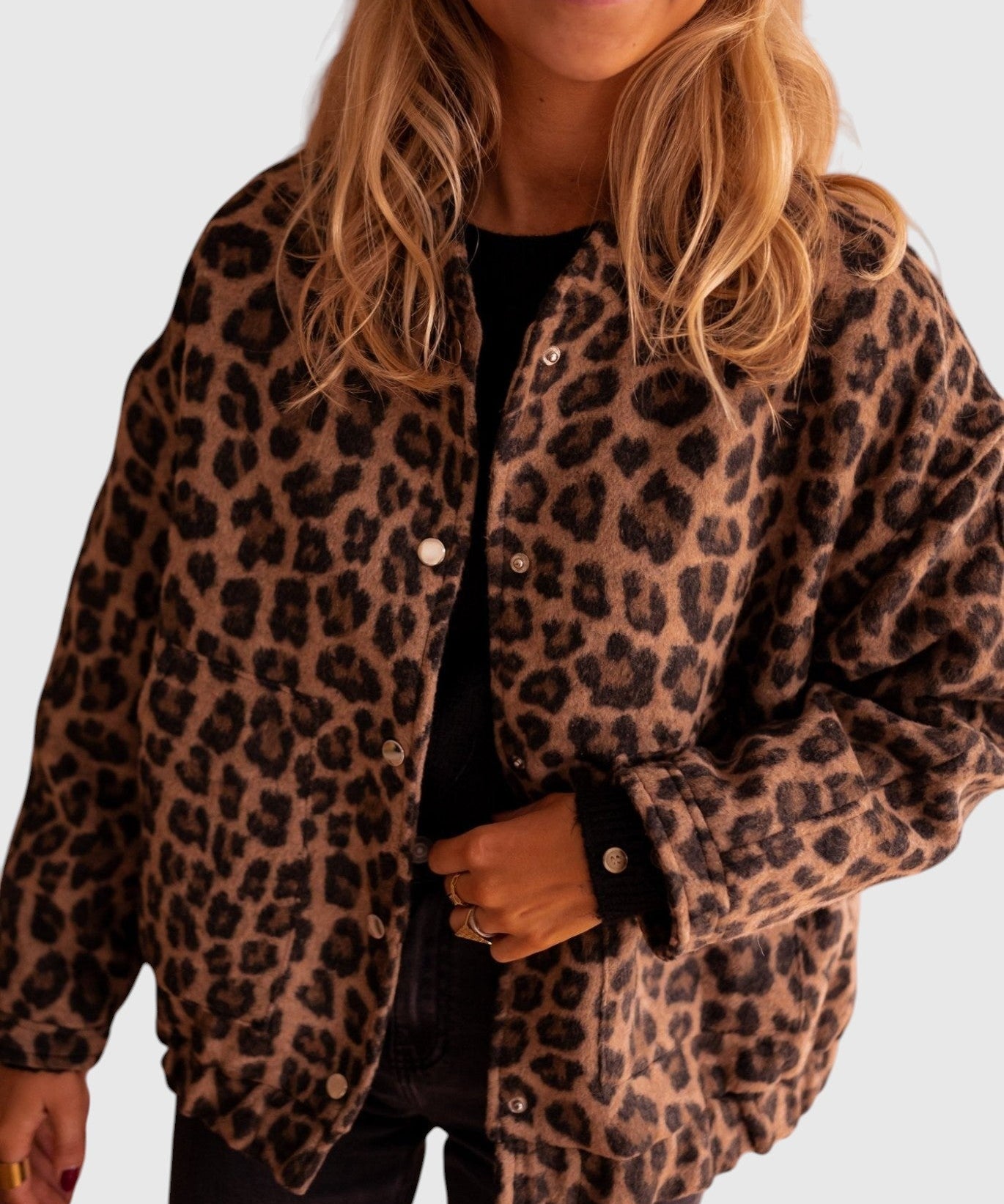 Charlene - Jesenný kabát z kožešiny pre ženy