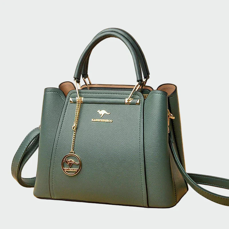 Luxusná kožená príručná taška