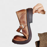 Irena - Elegantné Kožené Topánky