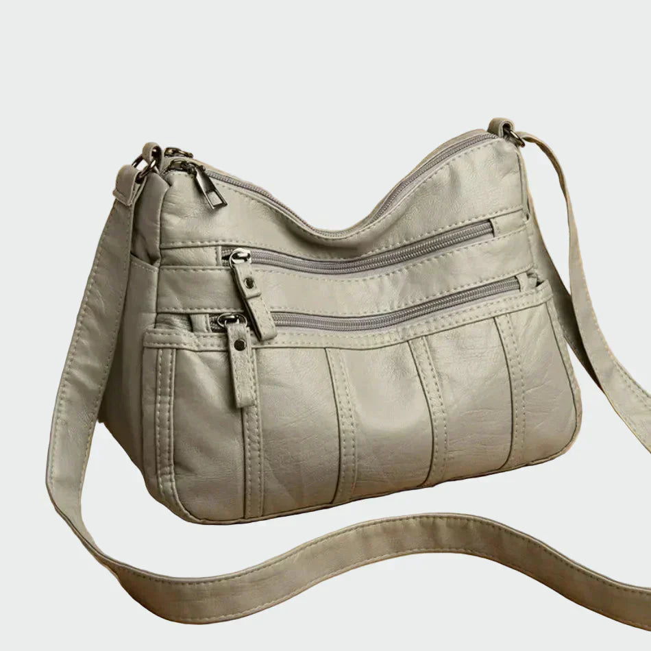 Mäkká kožená taška cez rameno